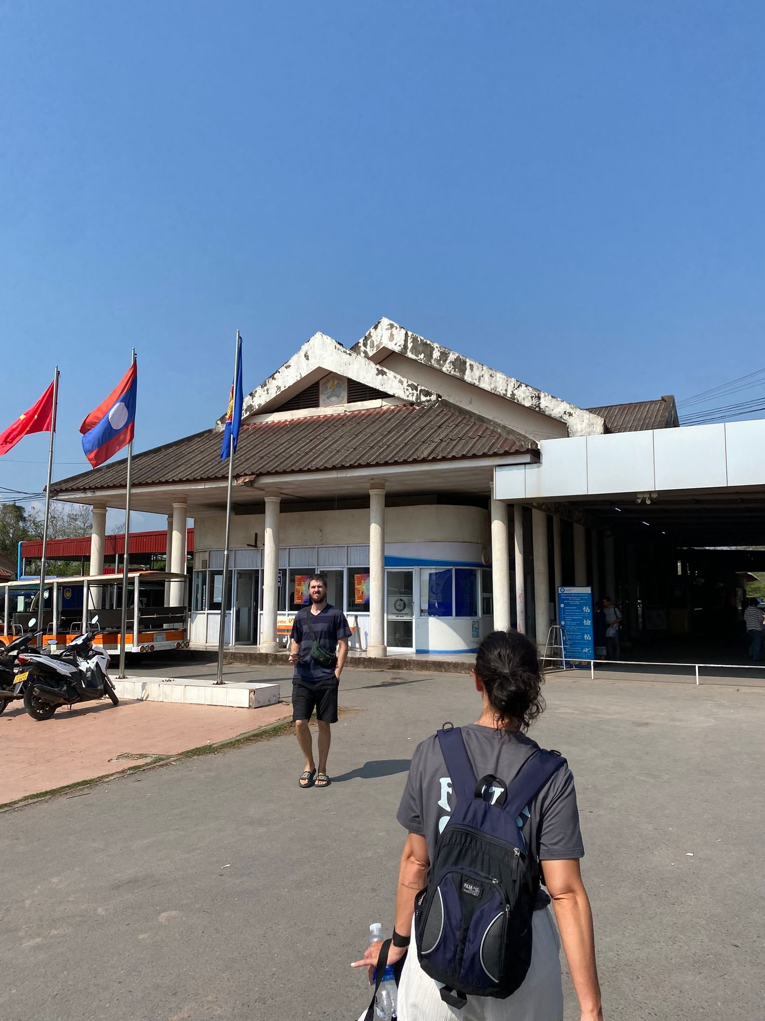 QL22 drive toward Moc Bai from Saigon